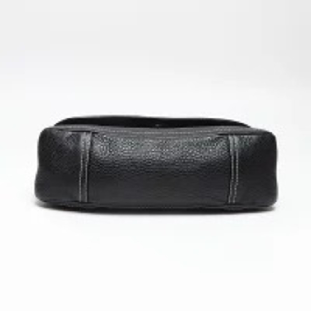 Prada One Shoulder Hobo Bag Handbag Triangle Logo Shoulder Black - Picture 8 of 13